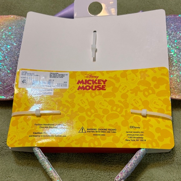 Disney Pastel Mickey Mouse Ears with Bow - Picture 3 of 8